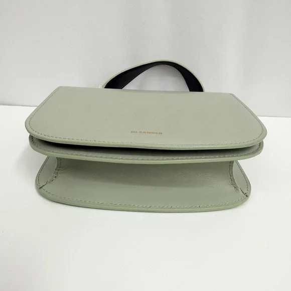 Jil Sander Leather Shouder Bag Seafoam Green NWT $1,590.00 Simple & Elegant - Picture 12 of 16